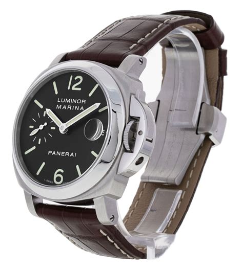 panerai pam 48 leather strap|Panerai Luminor Marina PAM 00048 .